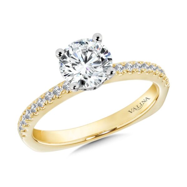 3lN46mRA, Straight Diamond Engagement Ring,