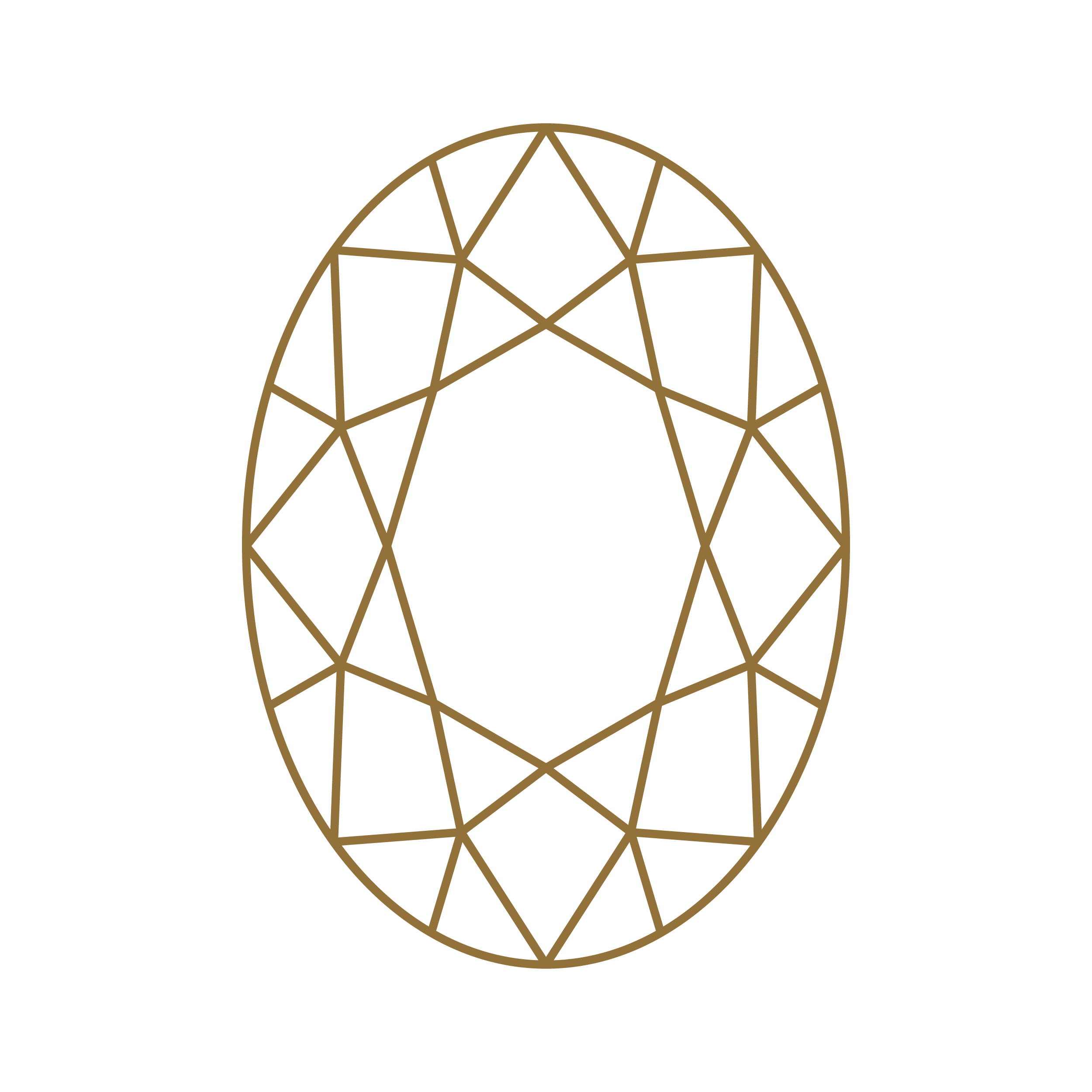 Oval Diamond 