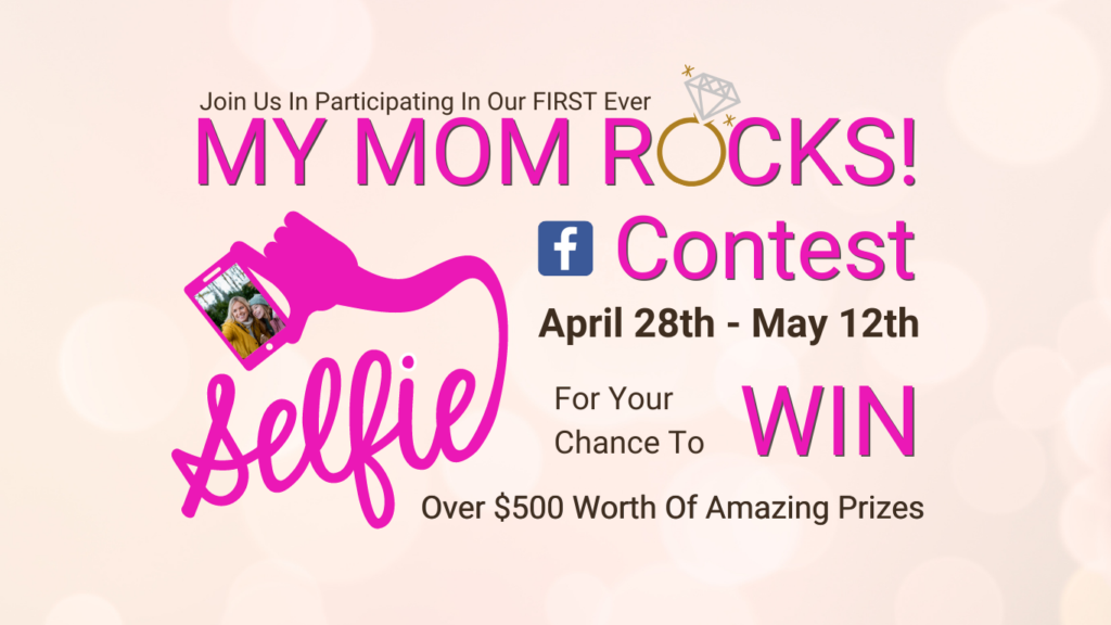 Celebrate Mother's Day With The My Mom Rocks Contest. Introduction: Mother's Day is just around the corner, and it's time to show our appreciation for the amazing moms in our lives. If you're looking for a special way to celebrate, look no further than the "My Mom Rocks" contest, hosted by the renowned jewelry store, Harrison's Diamonds & Designs. This contest offers you a chance to win a fantastic giveaway package for your mom or the special mom in your life. Participating in this contest not only allows you to express your love and gratitude to the woman who deserves it the most, but also supports a variety of local businesses. What is the "My Mom Rocks" Contest? The "My Mom Rocks" contest is a unique Mother's Day celebration that invites you to share a picture or a story about how your mom (or a mom in your life) rocks. By participating, you get a chance to win an incredible giveaway package worth over $600, featuring gifts from a variety of local businesses. The prize package includes: 1. A stunning Pearl Strand, Bracelet, and Earring set from Harrison's Diamonds & Designs, valued at $200. 2. A $100 gift card to The Bookery Cafe, perfect for the mom who loves to indulge in a good read and a cup of coffee. 3. A relaxing 1-hour massage at Urban Unwind Massage, valued at $100, to pamper the hardworking mom. 4. A $100 gift voucher to The Porterhouse Steakhouse, allowing mom to enjoy a delicious meal without having to cook. 5. A $100 gift card to Refined Beauty, for the mom who deserves some self-care and a little extra pampering. How to Participate: Joining the "My Mom Rocks" contest is easy! Just follow these simple steps: 1. Enter your name and contact information. 2. Upload a photo of your mom or the special mom in your life. 3. Share a memorable story or explain why your mom rocks. 4. Share the contest with your friends and family on social media, and encourage them to join in on the fun. Conclusion: The "My Mom Rocks" contest is the perfect way to celebrate Mother's Day, offering you an opportunity to give back to the special mom in your life while supporting local businesses. Don't miss this chance to shower your mom with love and appreciation, and perhaps even win her an unforgettable gift package. So, why wait? Enter the contest today and show your mom just how much she rocks!